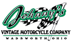 Johnny's Vintage Motorcycle Company Logo