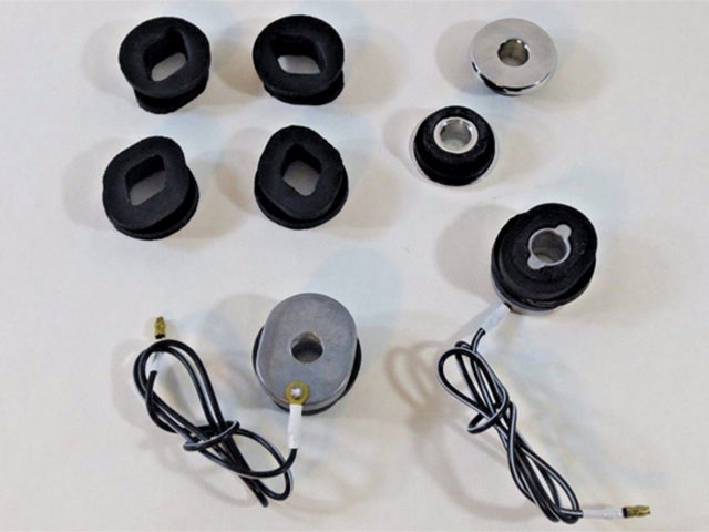 KAWASAKI NOS OIL PIPE GROMMET SET G3 G4 G5 GA1 GA2 GA3  13165-001 & 13165-005 