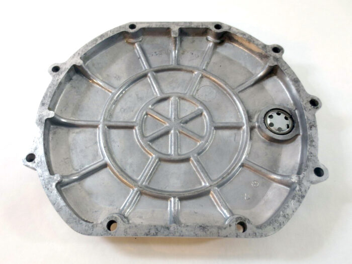 14032-121 Clutch Cover KZ1000 w/ Gasket and Sight Glass (later) - Image 2