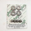 92019-013 Kawasaki Z1 Z1R KZ750B Chrome Footrest Caps with Nuts - Image 2