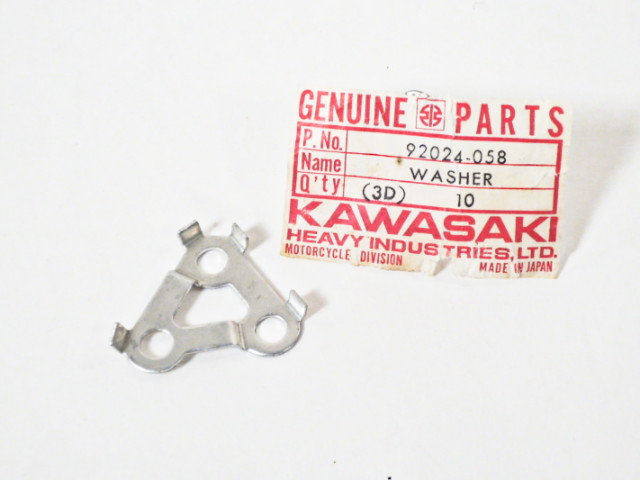 NOS Kawasaki Transmission Lock Washer 74-75 KX125 KS125 75-79 KD125 92024-055