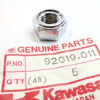 92019-011 NOS Kawasaki 14mm Lock Nut - Image 2