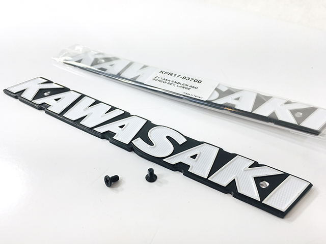 KAWASAKI GA2-90SS-G1-M11-J1-J1T-D1-B1-F1-F2 EMBLEM FUEL TANK REPRO RASIN