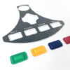 25023-001 Kawasaki Indicator Lamp Cover Rebuild Kit 73 Z1 900, Z2