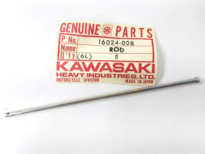 16024-008 NOS Kawasaki Throttle Rod F5