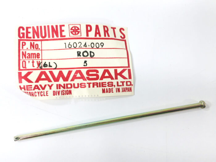 16024-009 NOS Kawasaki Rod Throttle Valve Stop F7