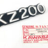 56018-1070 NOS Kawasaki KZ200 Side Cover Emblem - Image 2