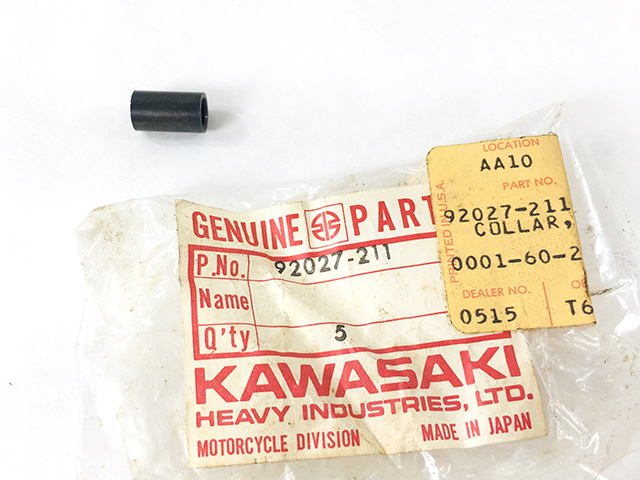 Collar" 92027-211" leadership Original Kawasaki prise douille de robinetterie // spacer