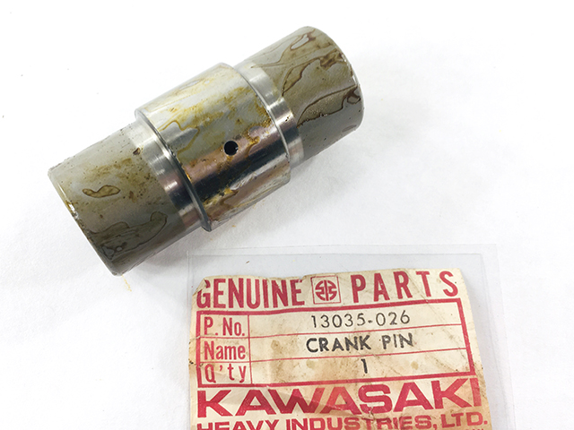 13035-026 NOS Kawasaki Crank Pin F8 - Johnny's Vintage 13035-026 NOS Kawasaki Crank Pin F8 - Johnny's Vintage