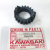 13075-006 NOS Kawasaki F7 KE KD Kickstarter Pinion - Image 3