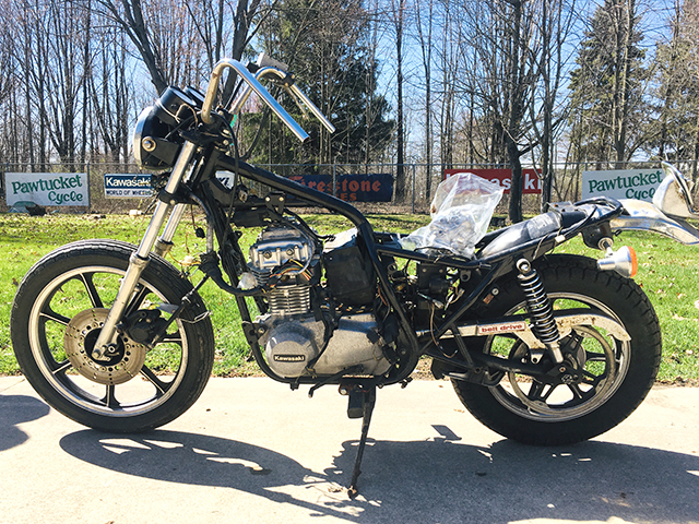 1983 Kawasaki LTD BELT Project Bike NO TITLE 5782 - Johnny's Vintage Motorcycle Company