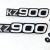 56018-233 Reproduction Kawasaki KZ900 Side Cover Emblem Set - Image 5