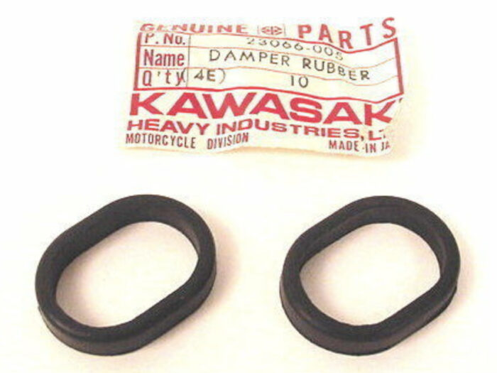 23066-005 NOS Kawasaki Z1 H2 750 H1 500 S2 KH400 Headlamp Rubbers