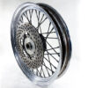 43059-74 OEM Harley Davidson FX XL Front Wheel Assembly 74-77 - Image 2