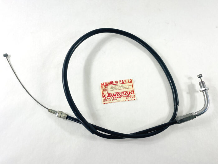 54012-137 NOS Kawasaki KZ440 Throttle Cable Close
