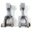 Kawasaki Z1 900 KZ1000 Shock Lowers Chrome - Image 2