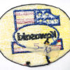 Vintage #1 Kawasaki Motorcycle Patch Embroidered Sew-on - Image 3