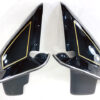 K46000-241 NOS Factory Lowers Windjammer Kawasaki KZ900 KZ1000 Black - Image 8