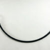 43059-031 Kawasaki KZ1000A Rear Brake Hose Black Steel Braided