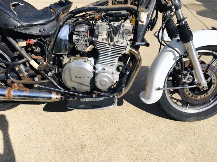 91 Kawasaki KZ1000 Police Bike - Parting Out - Image 4
