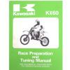 99920-1329-01 Genuine Kawasaki KX60 B2 Owners Manual and Race Preparation and Tuning 1996 - Image 5