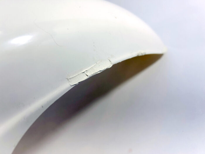 35003-015 Vintage Reproduction Fiberglass Z1 900 Front Fender Road Race Drag Chopper Cafe - Image 5