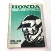 Honda 1985-1988 CR80R Service Manual