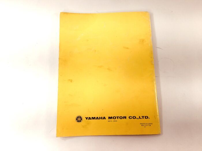 LIT-11626-03-71 Yamaha PW50K Owner's Service Manual - Image 2